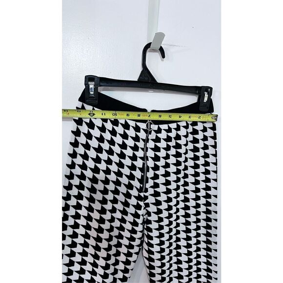 GOOD TIME USA HOUNDSTOOTH BACK ZIP PANTS WOMENS SIZE M - Picture 9 of 12